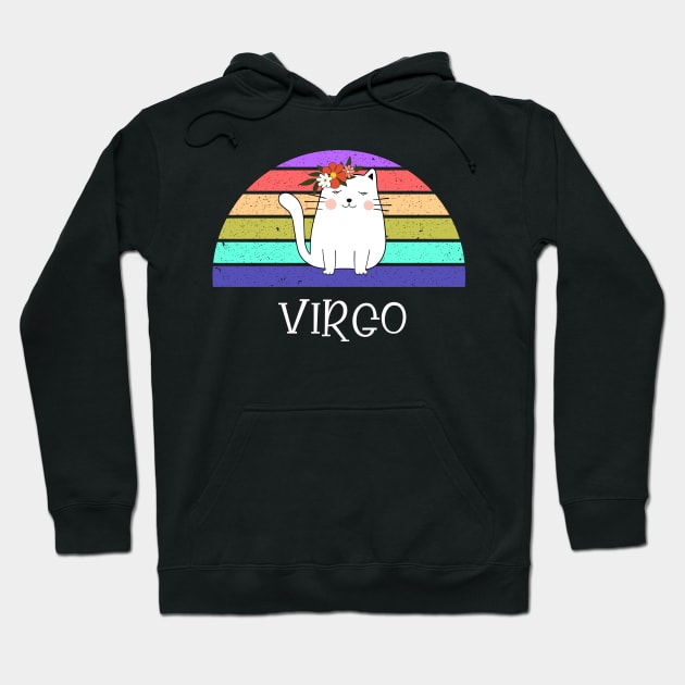 Cat Horoscope Virgo Hoodie by kooicat